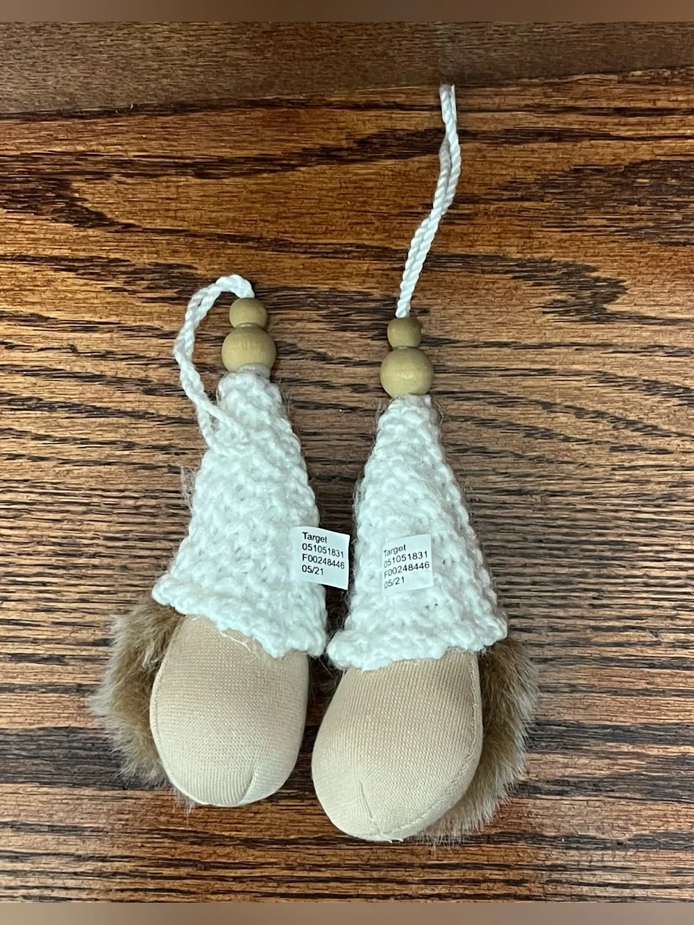 Wondershop Gnome Christmas Tree Ornaments With White Hat